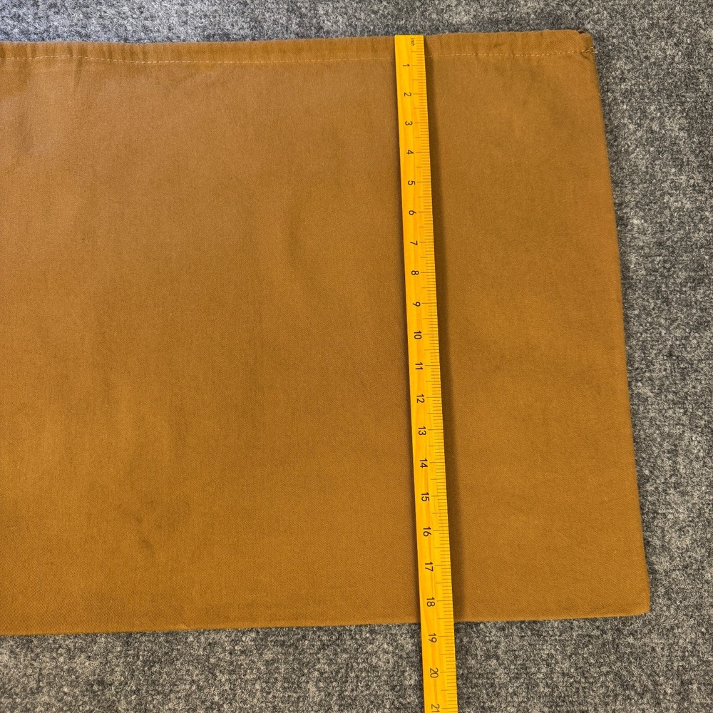 GUCCI Authentic Handbag Dust Bag Storage Drawing String Brown and Gold 22w x 18L - Picture 3 of 5